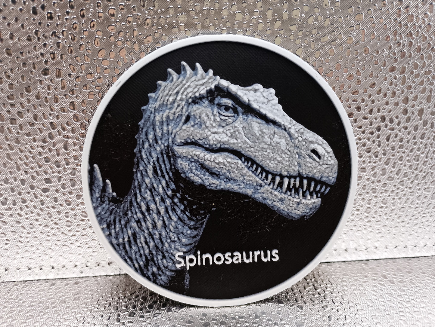 Spinosaurus Coaster – Hueforge