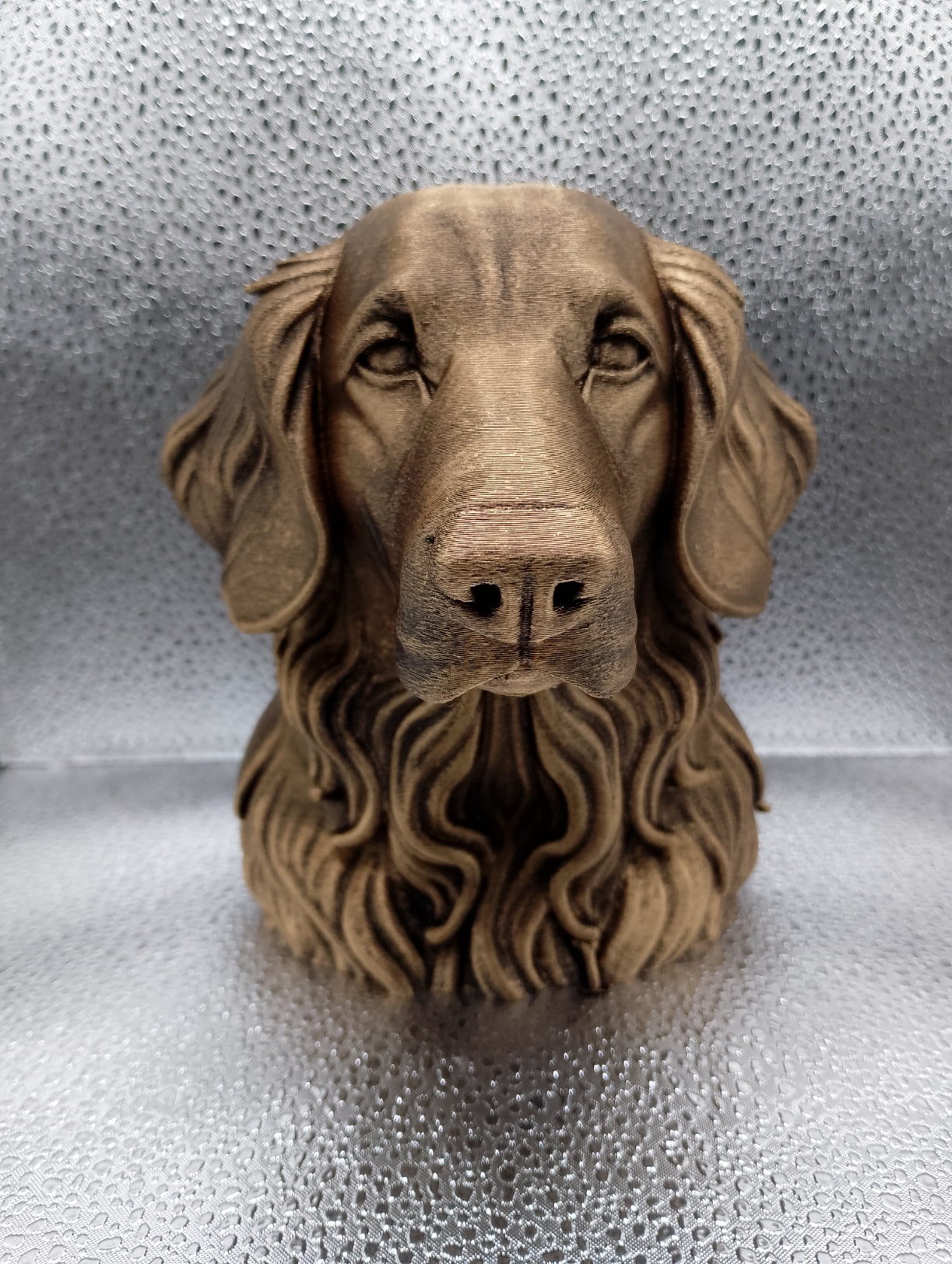 Flat Coated Retriever Bust