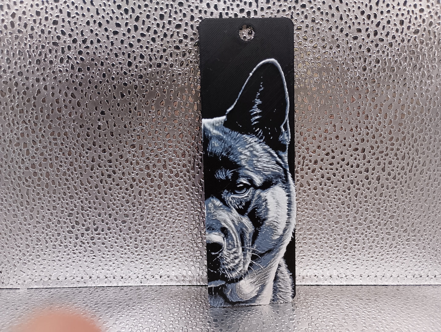 Akita Bookmark – Hueforge