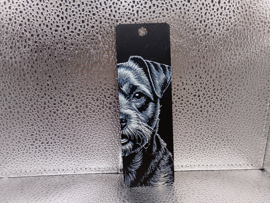 Border Terrier Bookmark – Hueforge