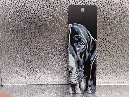 Basset Hound Bookmark – Hueforge