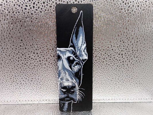 Doberman Bookmark – Hueforge