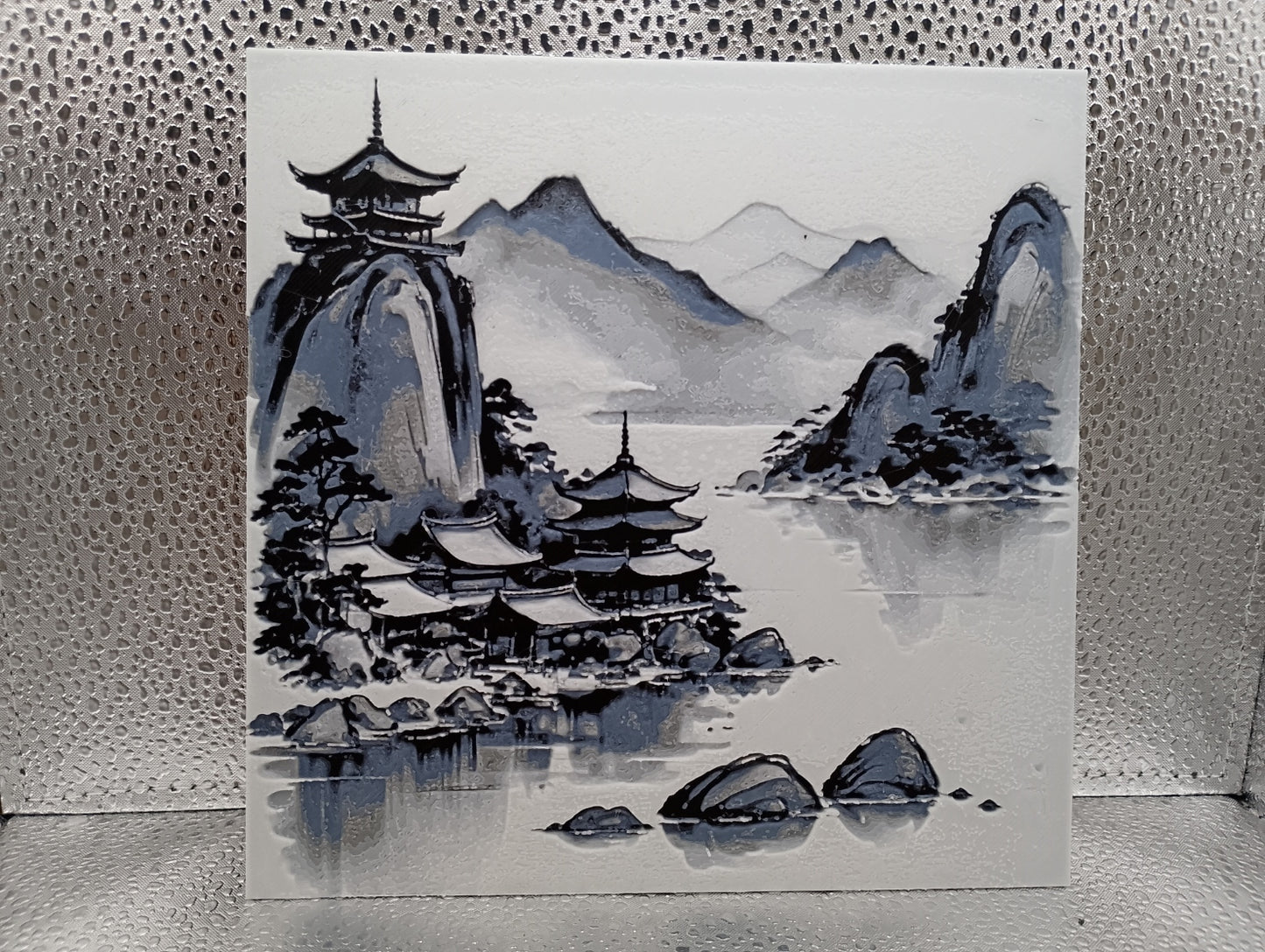 Japanese Mountain Scenery – Hueforge