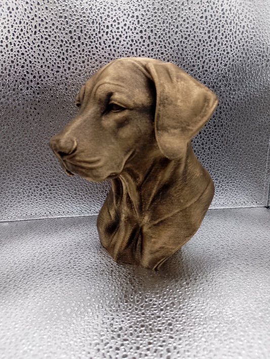 Rhodesian Ridgeback Bust