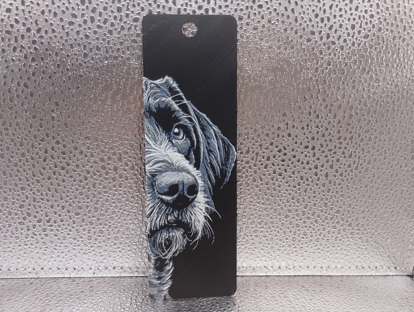German Wirehaired Pointer Bookmark – Hueforge