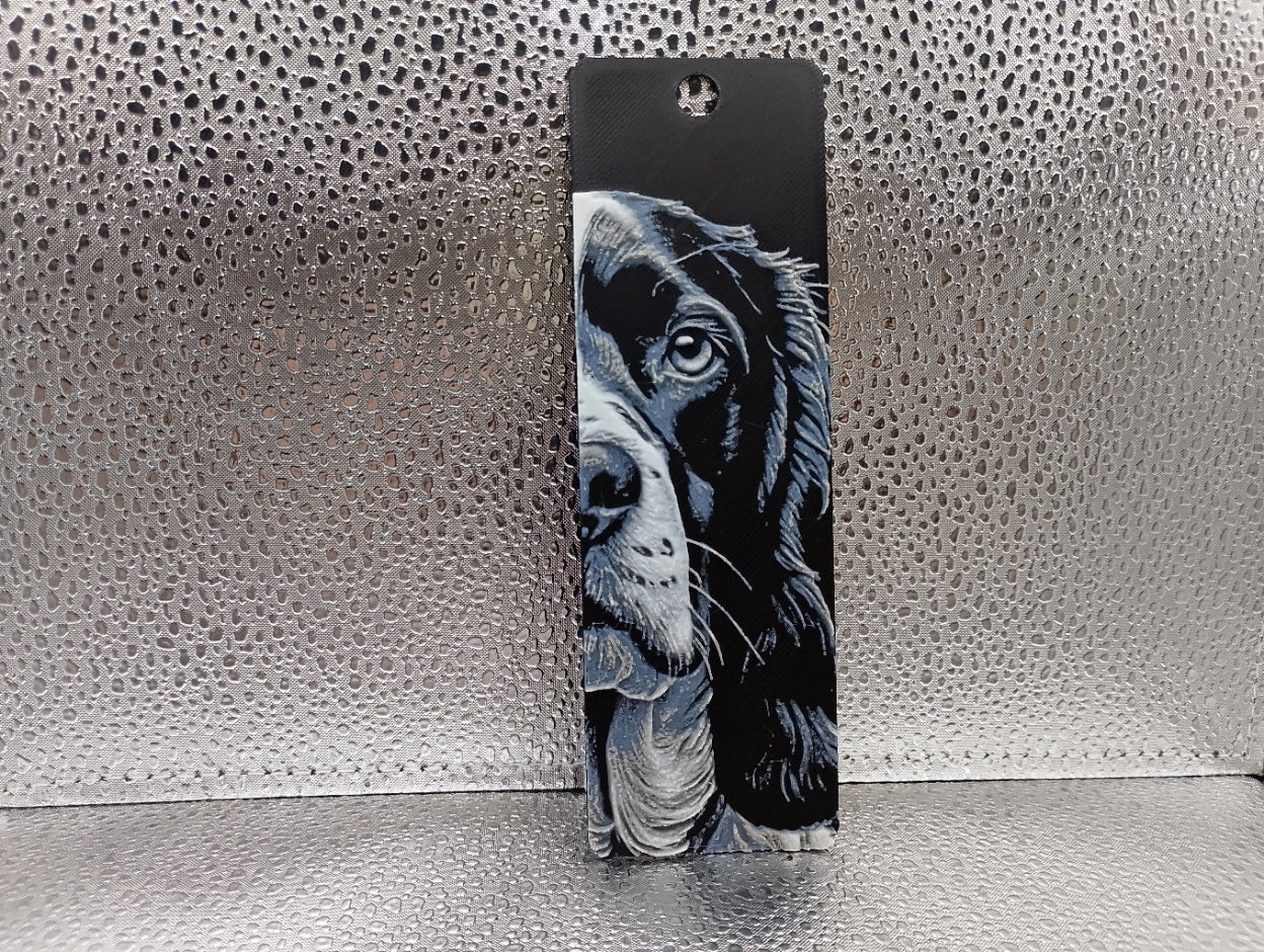 Springer Spaniel Bookmark – Hueforge