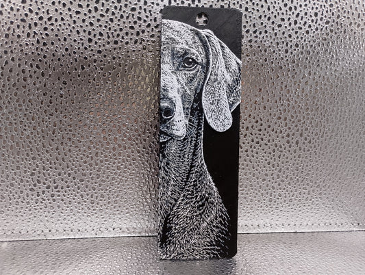 Weimaraner Bookmark – Hueforge