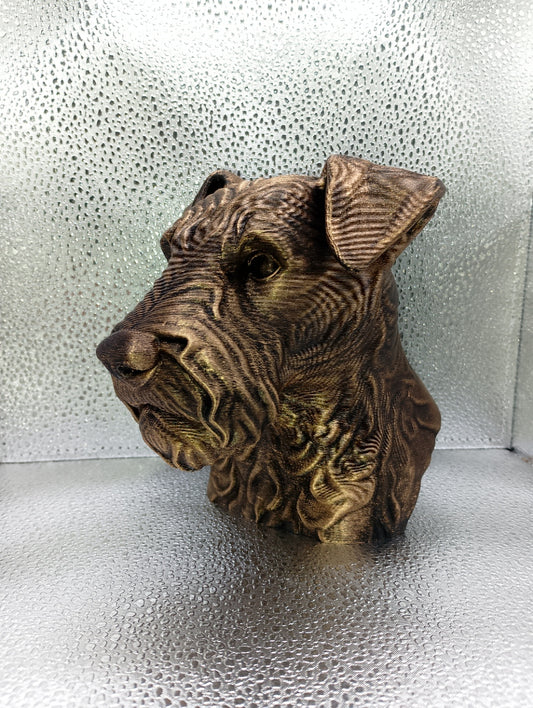 Lakeland Terrier Dog Bust