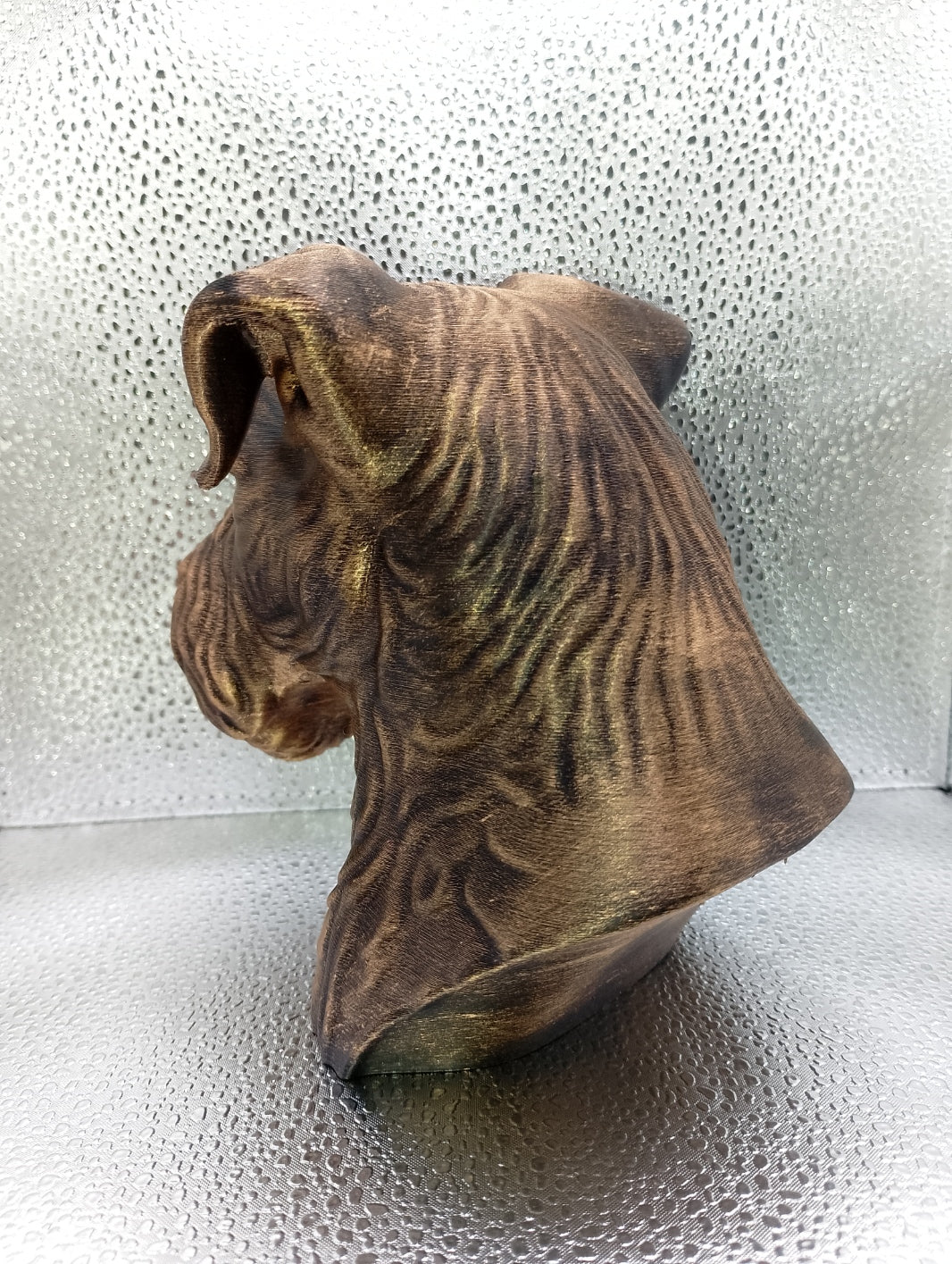 Lakeland Terrier Dog Bust