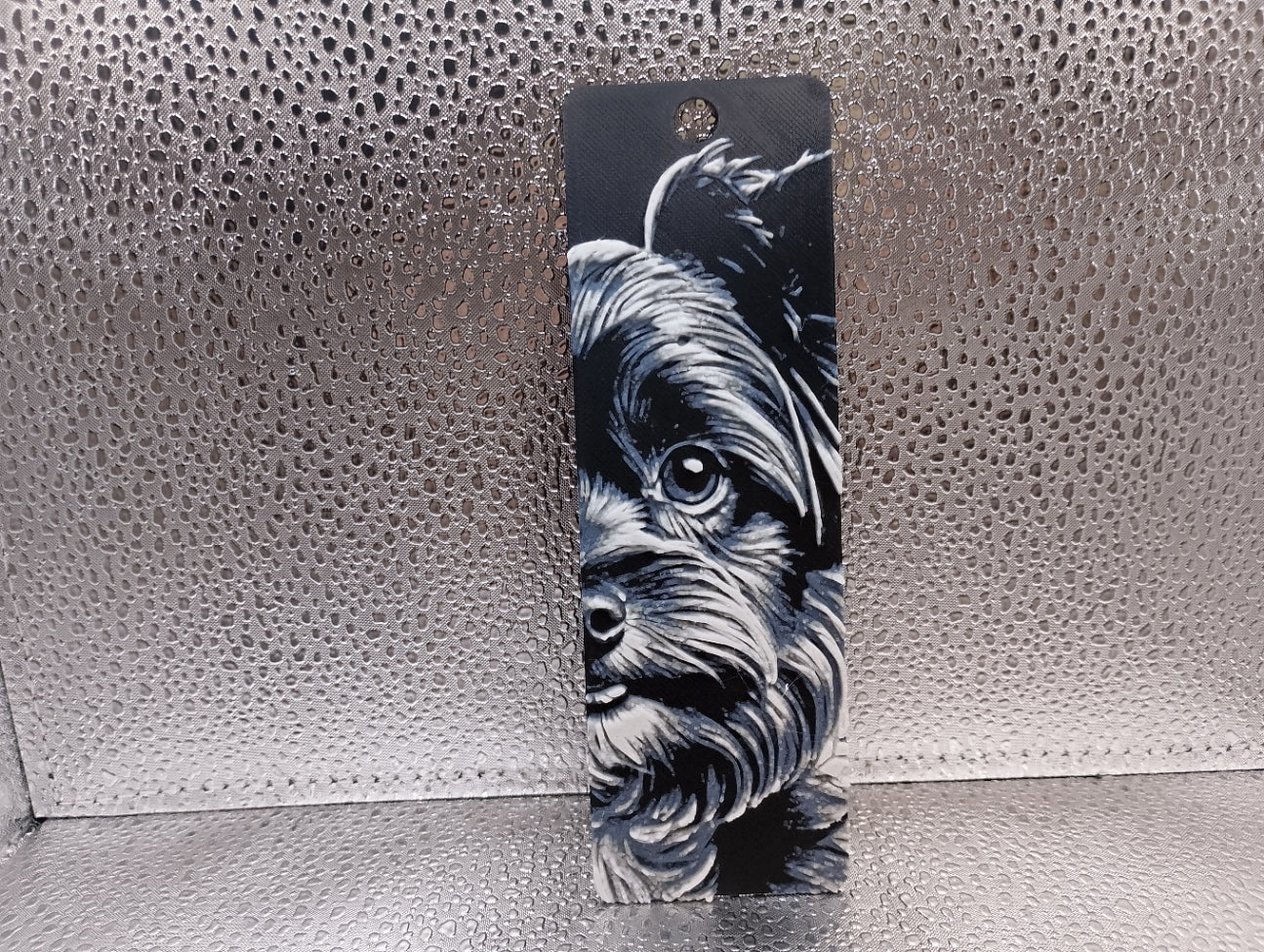 Yorkiepoo Bookmark – Hueforge