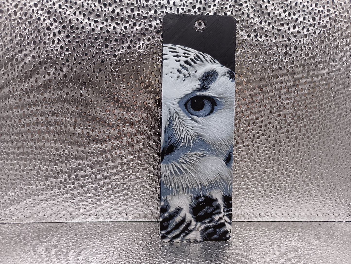 Snowy Owl Bookmark – Hueforge