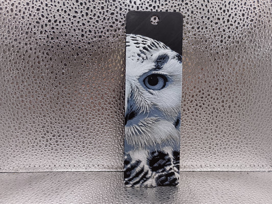 Snowy Owl Bookmark – Hueforge