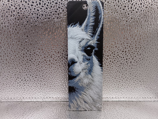 Llama Bookmark – Hueforge