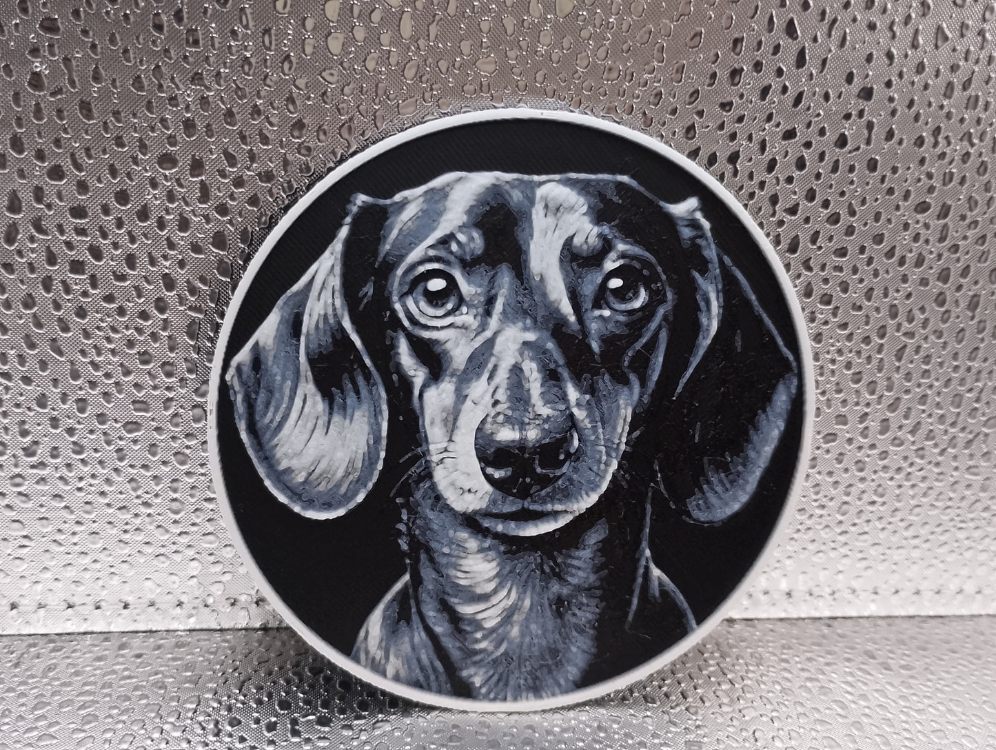 Dachshund Coaster – Hueforge