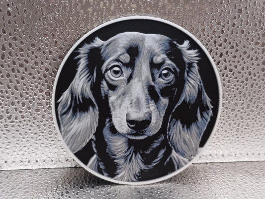 Dachshund Coaster – Hueforge