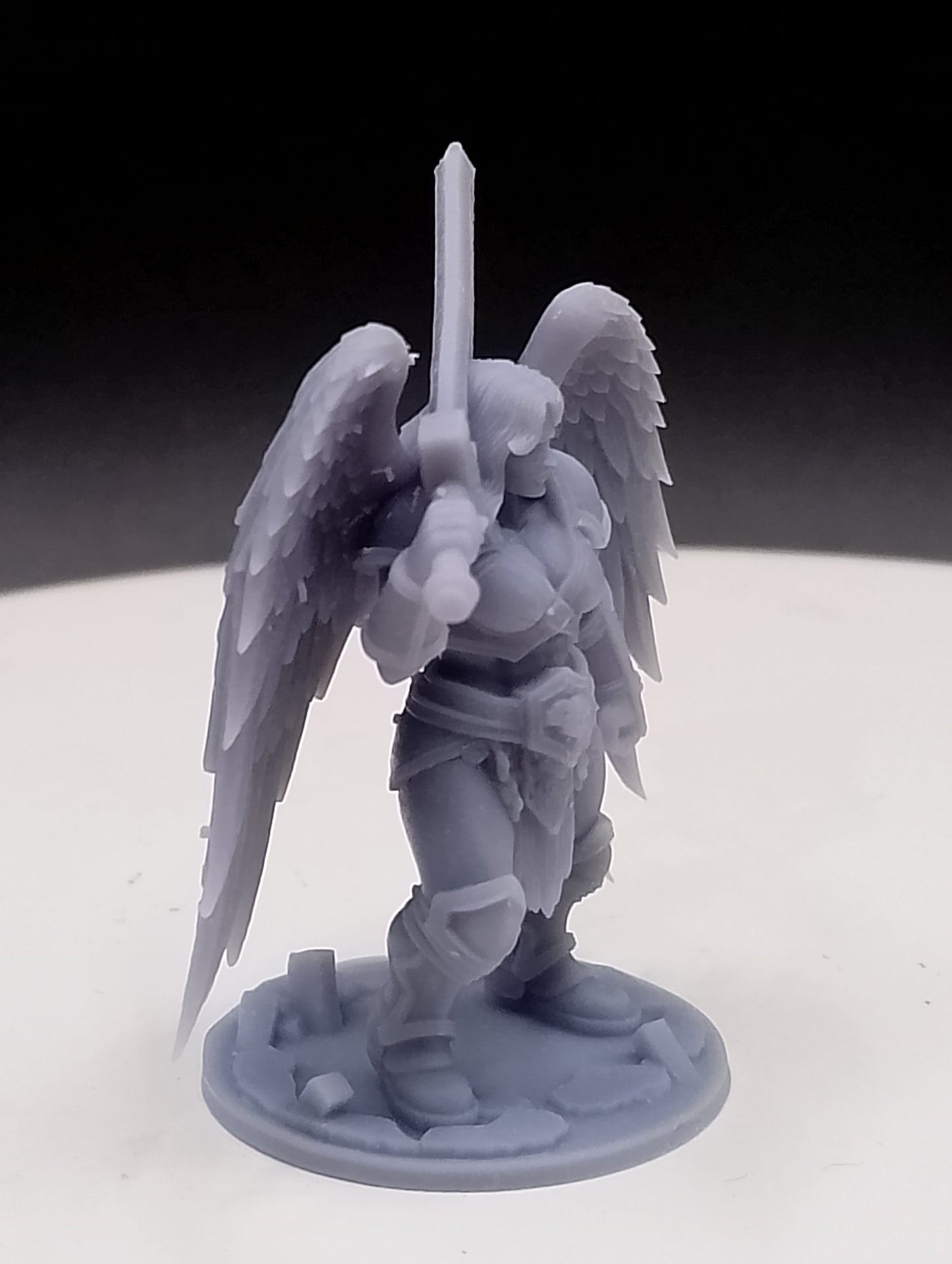 Dungeons & Dragons Light Element Berserker Heavenly Warrior Miniature