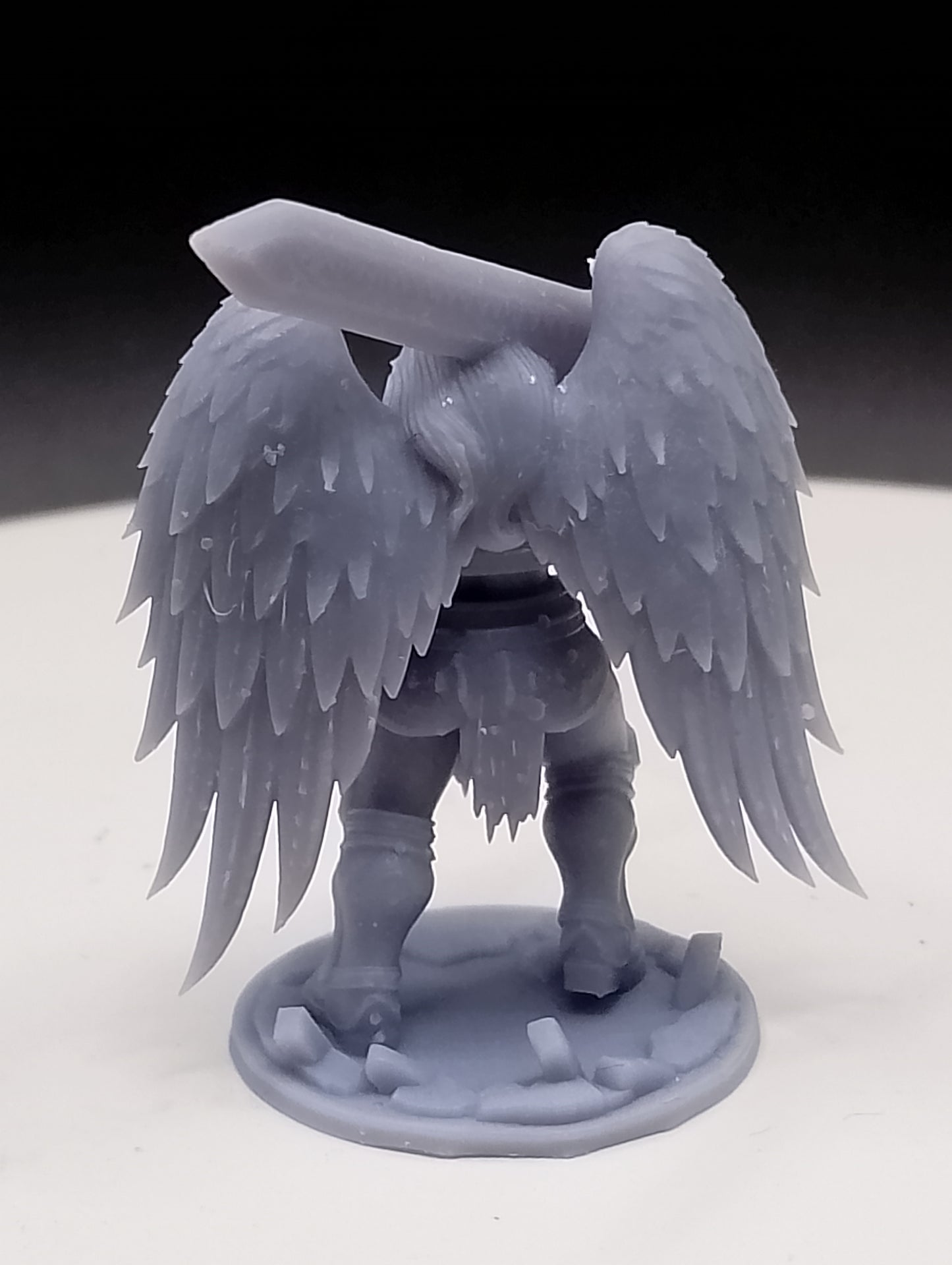 Dungeons & Dragons Light Element Berserker Heavenly Warrior Miniature