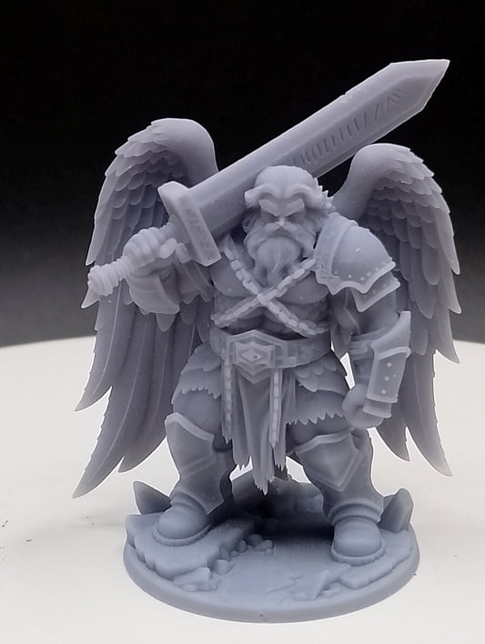 Dungeons & Dragons Light Element Berserker Celestial Warrior Miniature