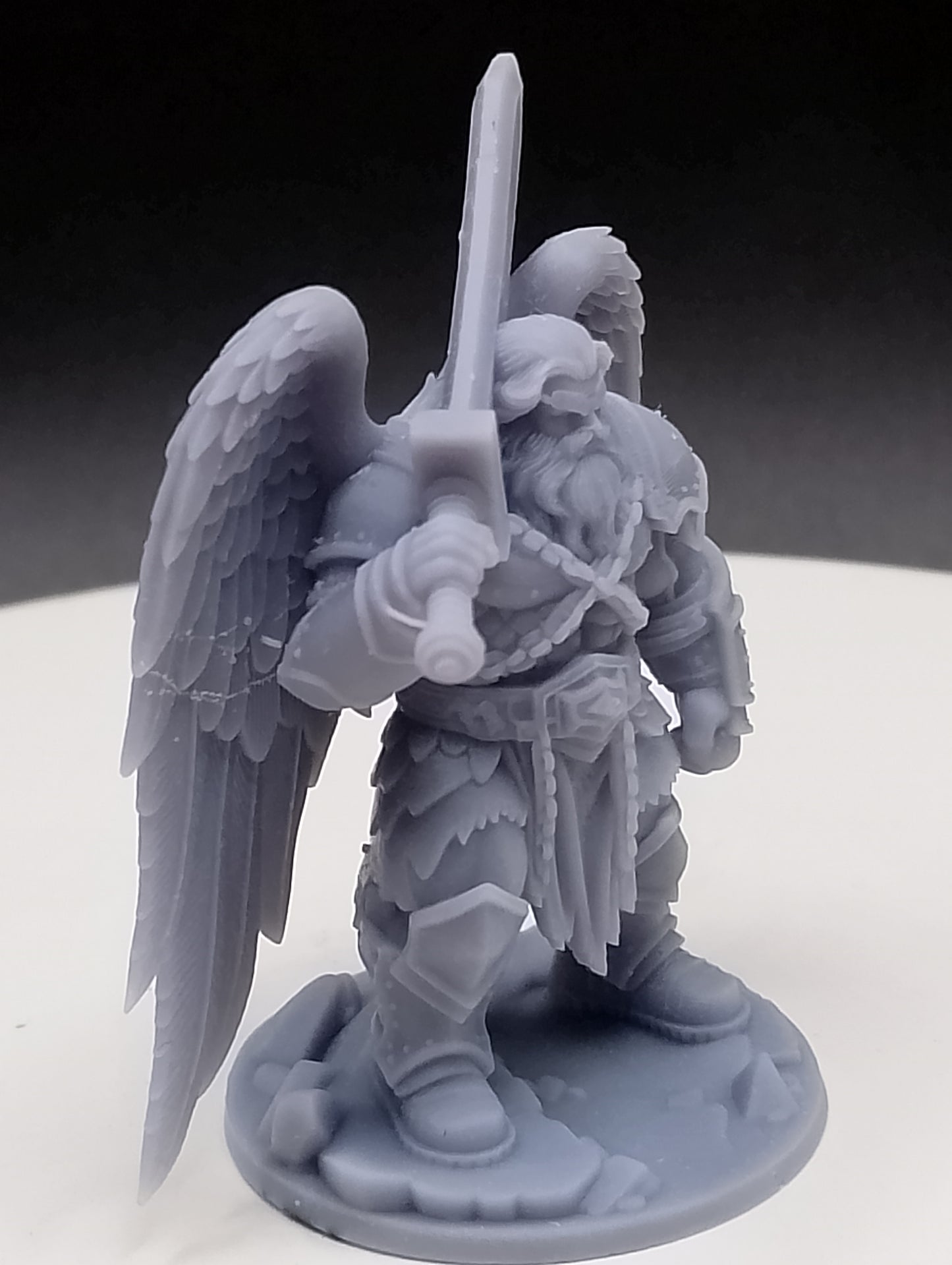 Dungeons & Dragons Light Element Berserker Celestial Warrior Miniature