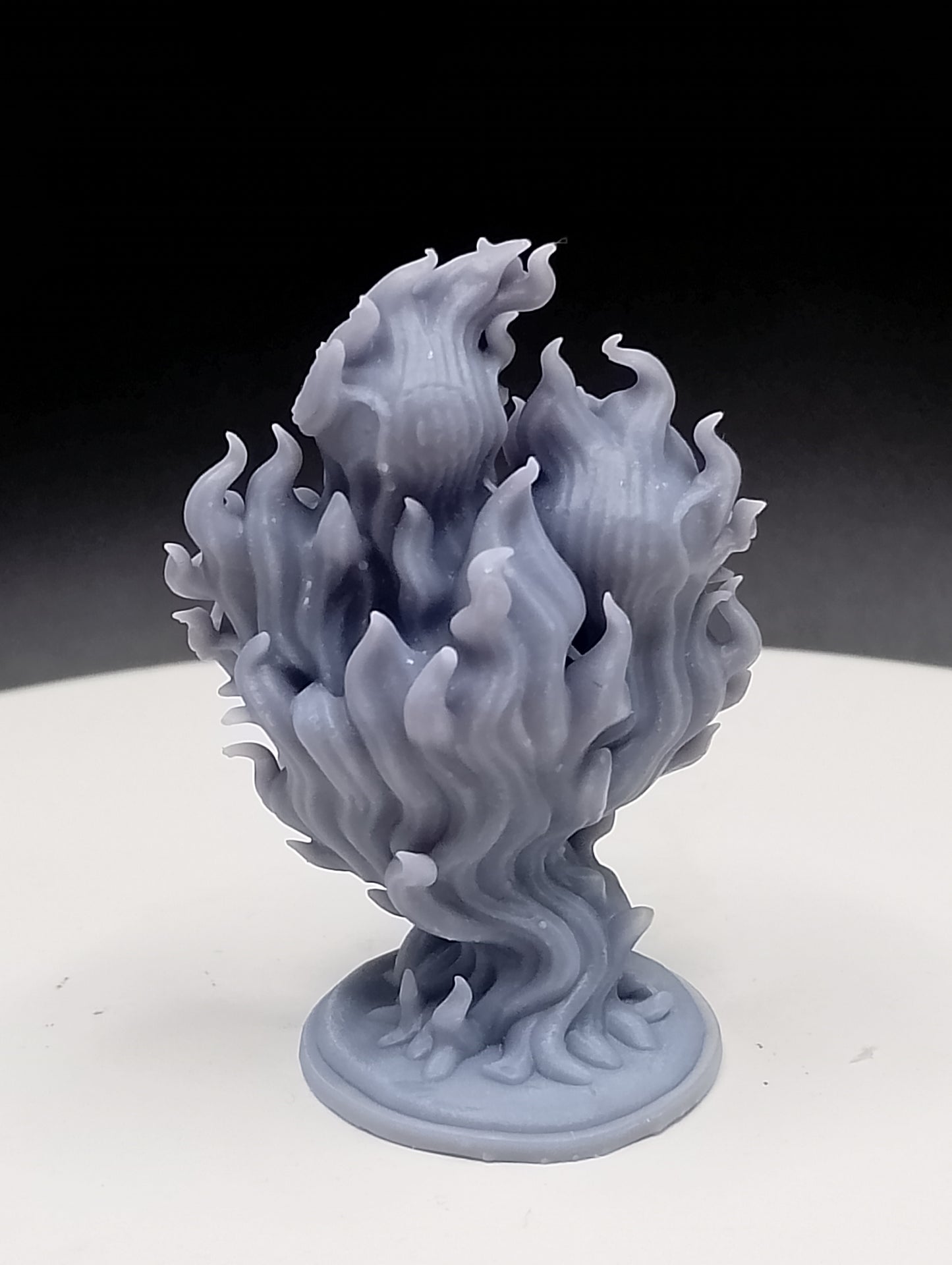 Dungeons & Dragons Four-Headed Fire Elemental Flame Monster Miniature