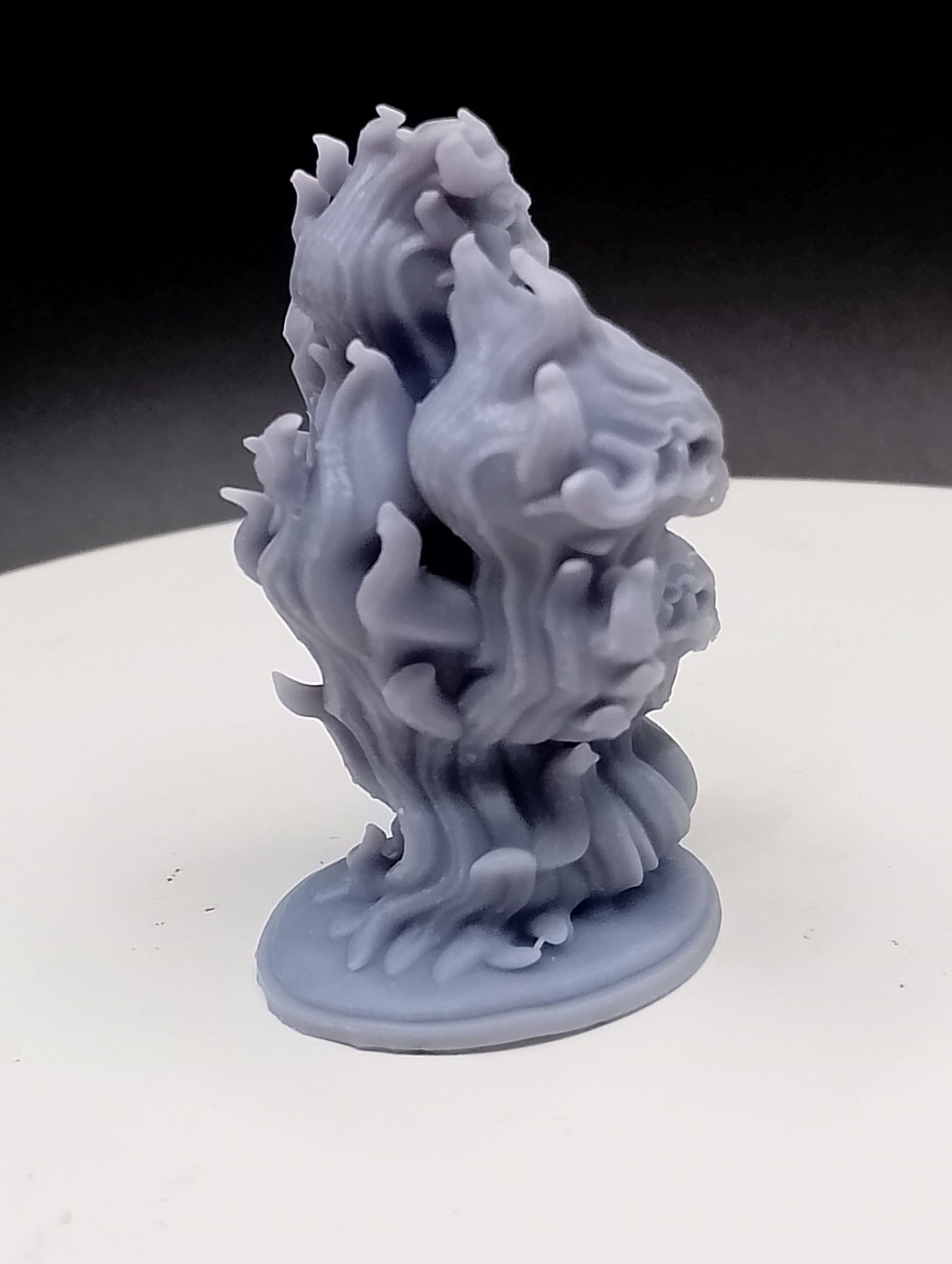 Dungeons & Dragons Four-Headed Fire Elemental Flame Monster Miniature