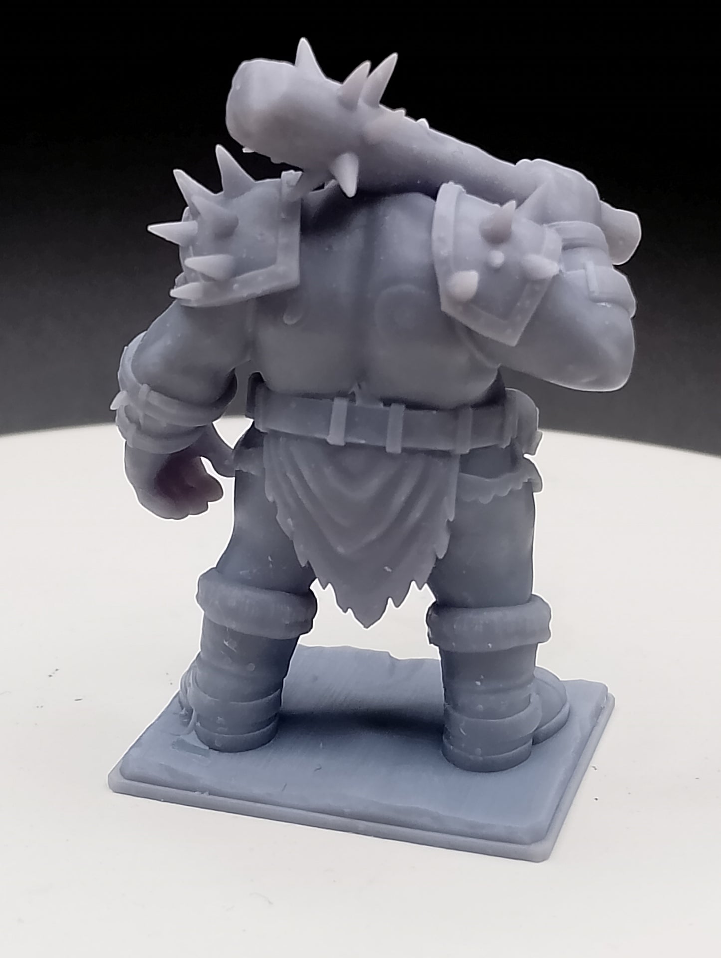 Dungeons & Dragons Orc Warrior Miniature