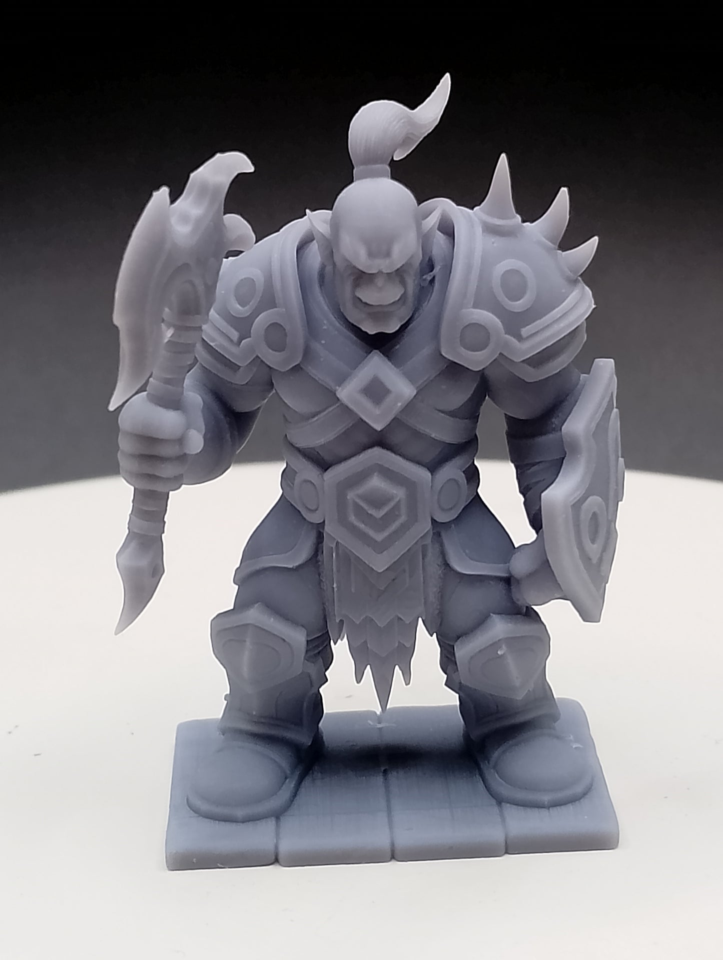 Dungeons & Dragons Orc Tank Miniature