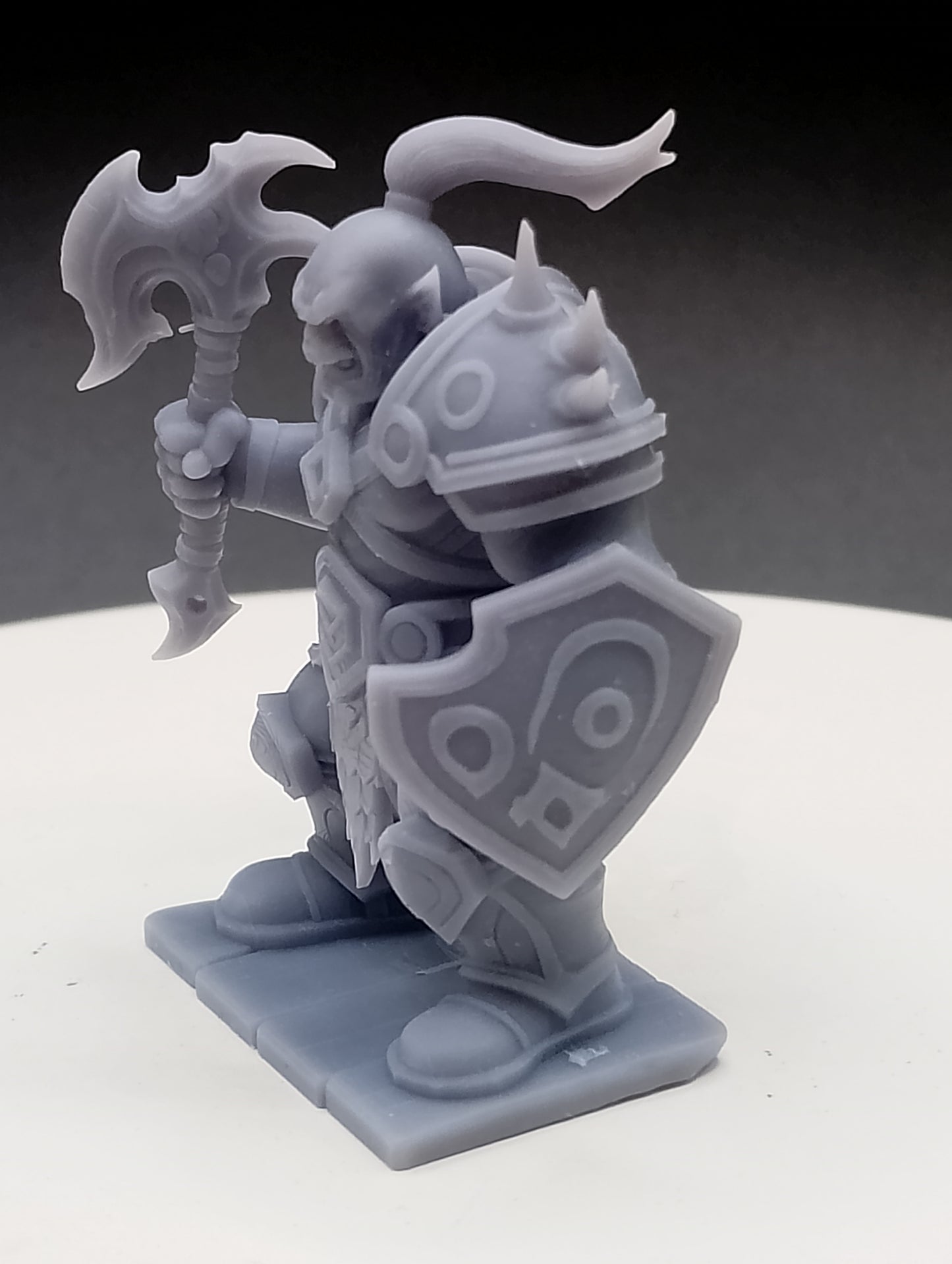 Dungeons & Dragons Orc Tank Miniature