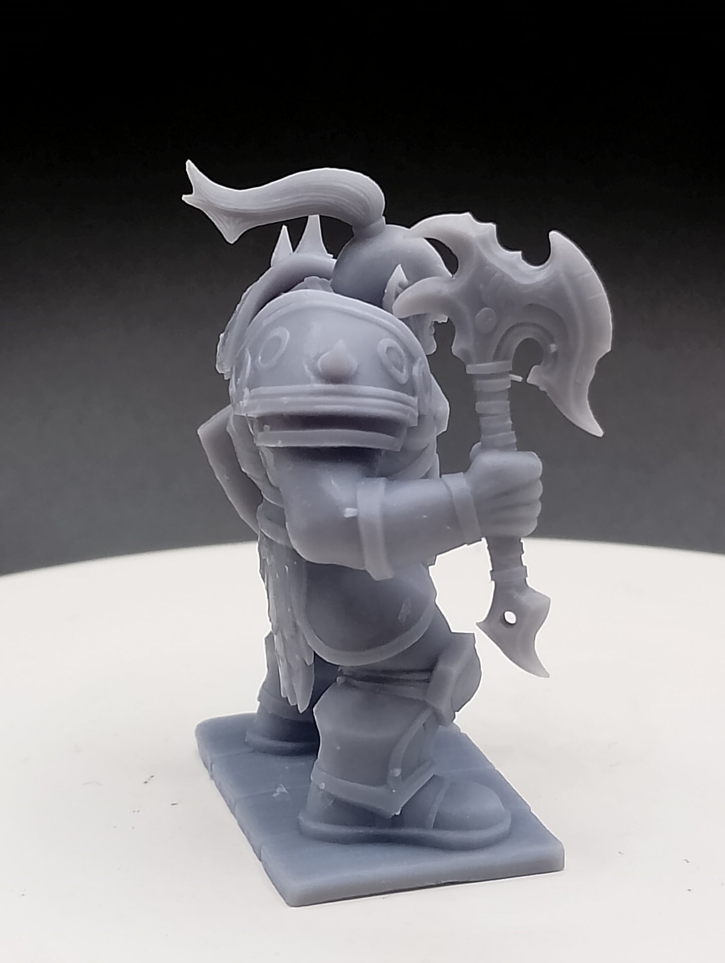 Dungeons & Dragons Orc Tank Miniature