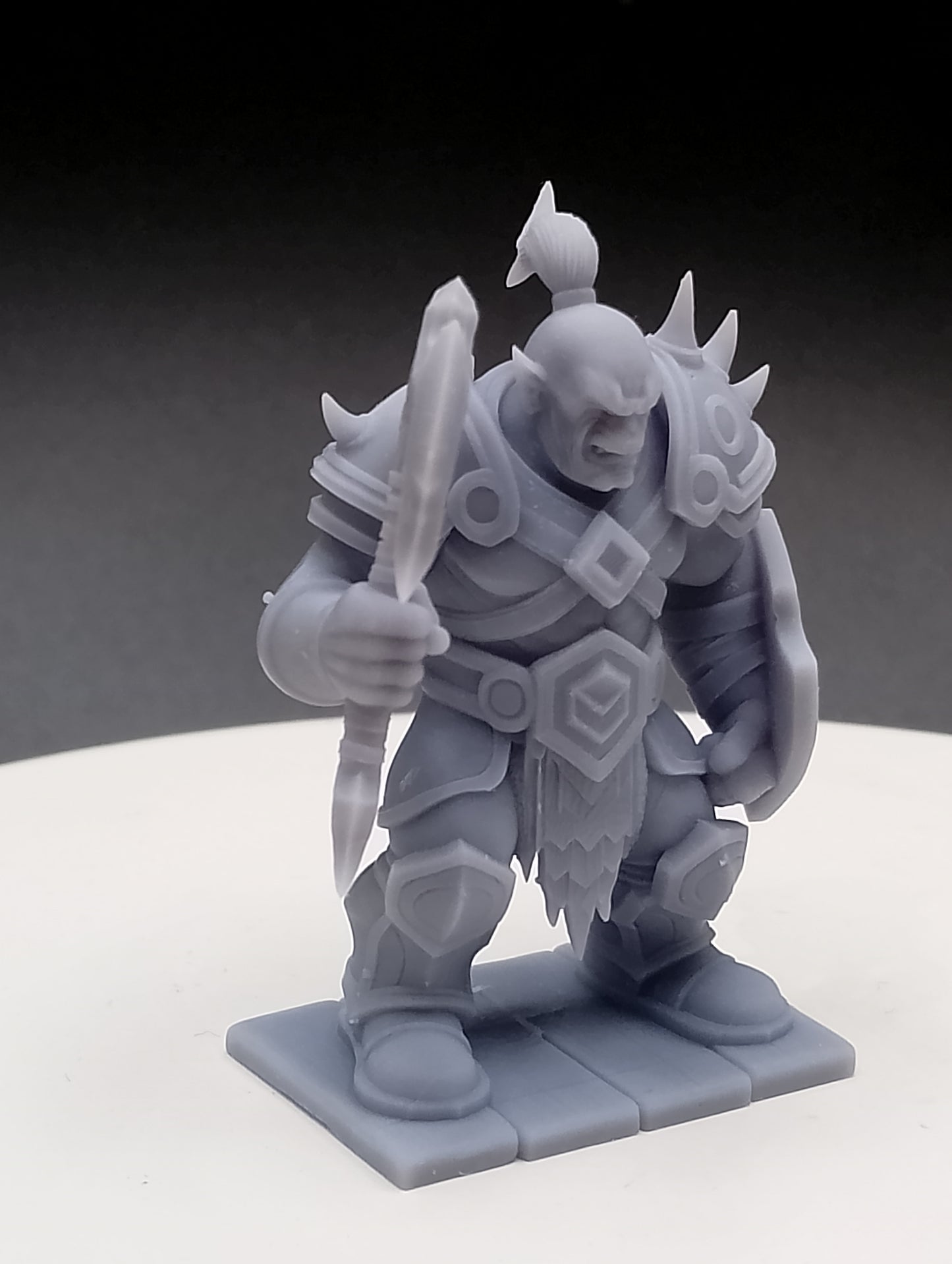 Dungeons & Dragons Orc Tank Miniature