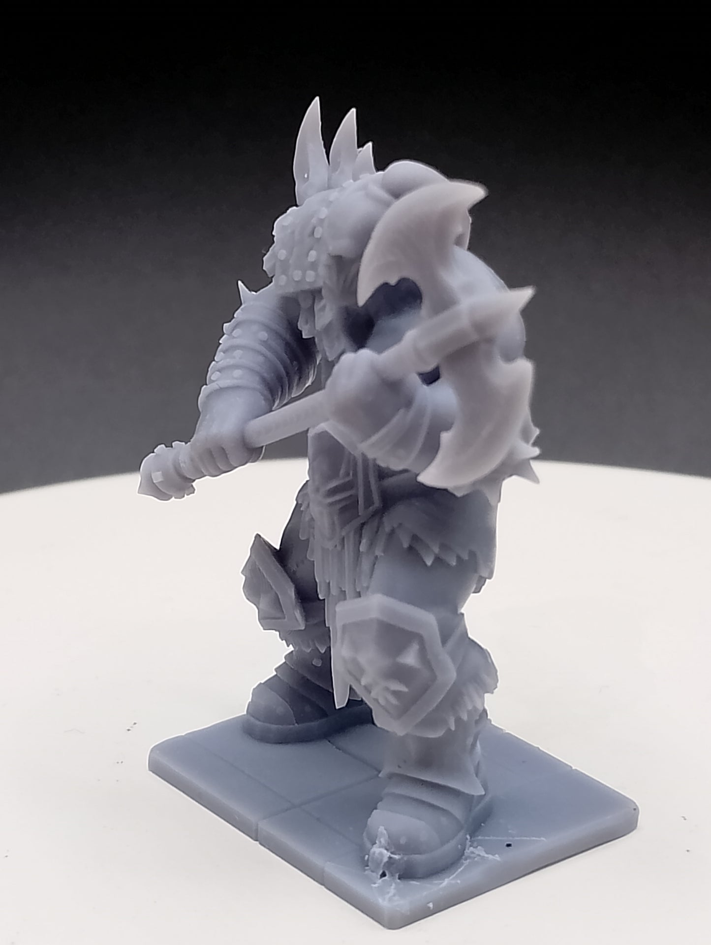 Dungeons & Dragons Orc Warrior Miniature