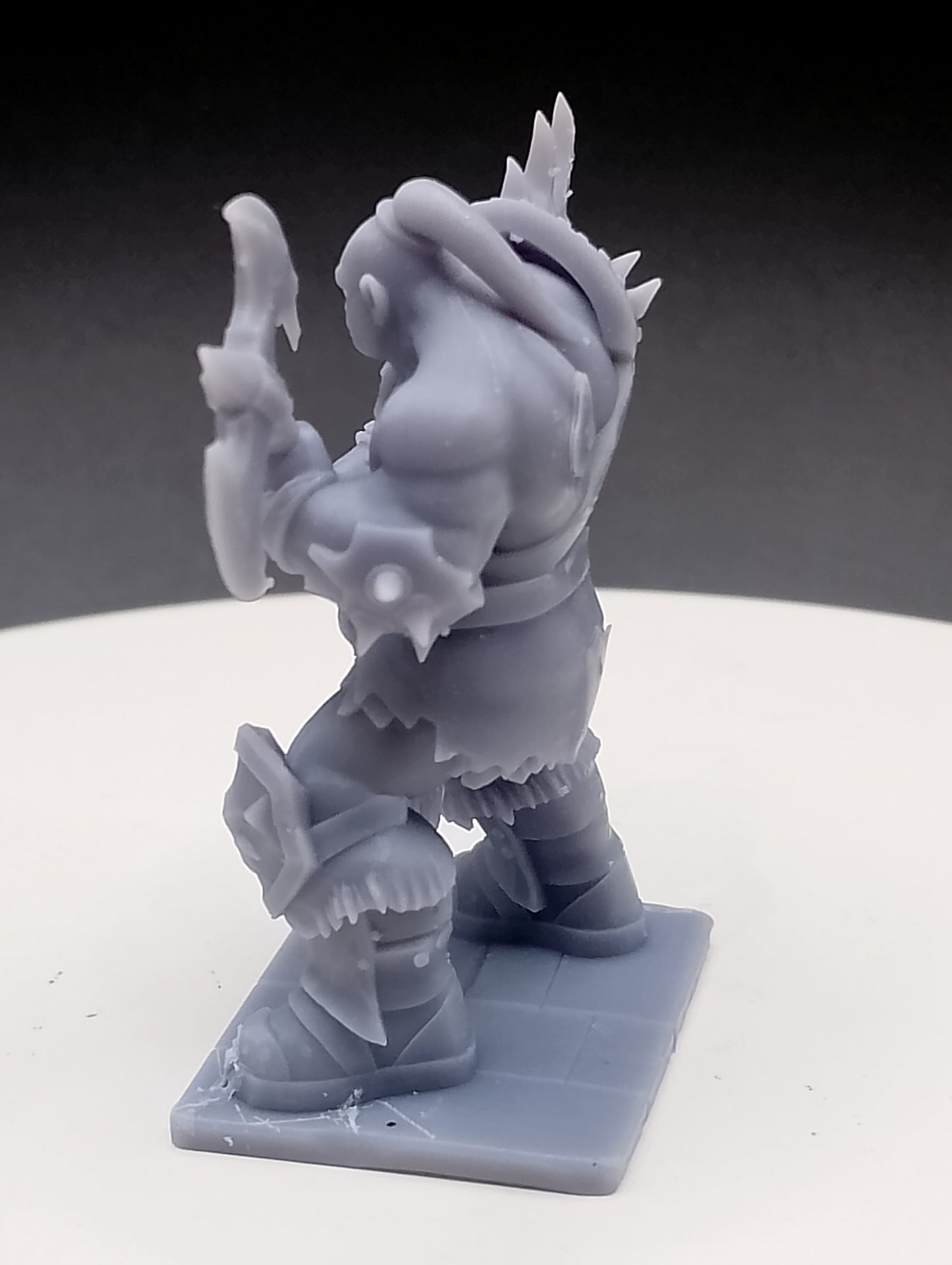 Dungeons & Dragons Orc Warrior Miniature