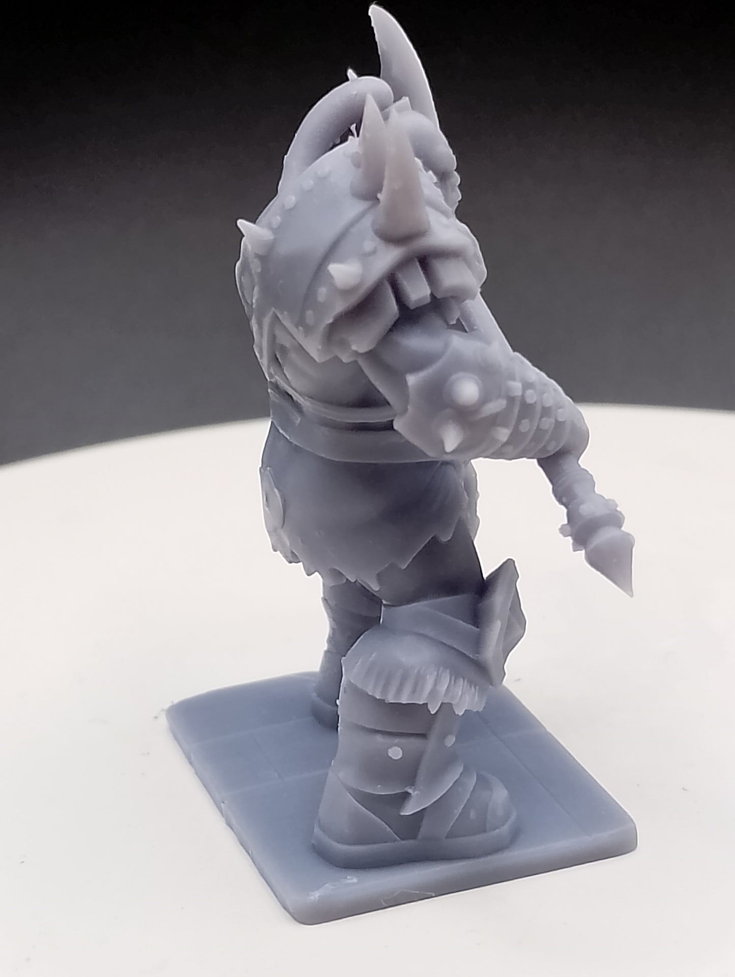 Dungeons & Dragons Orc Warrior Miniature
