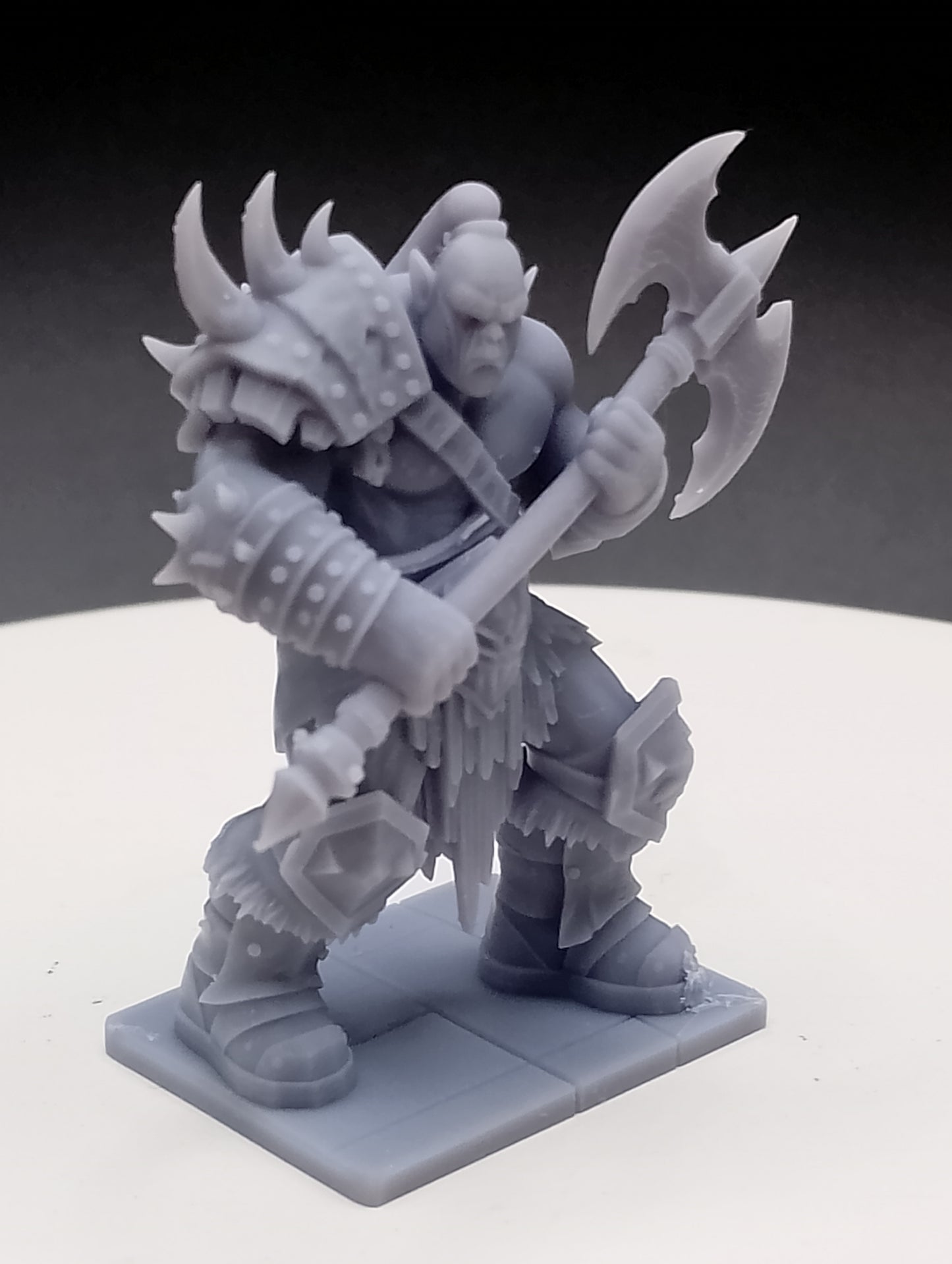Dungeons & Dragons Orc Warrior Miniature