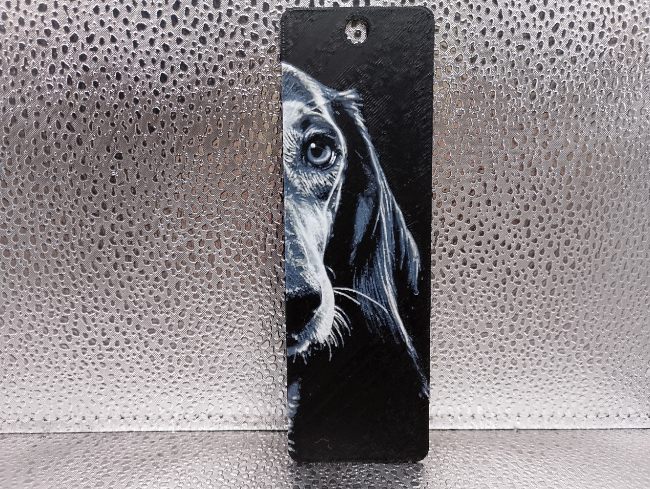 Saluki Bookmark – Hueforge
