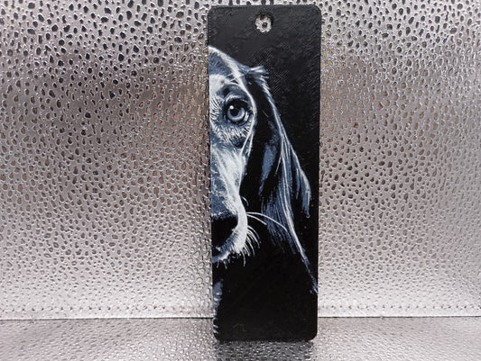 Saluki Bookmark – Hueforge