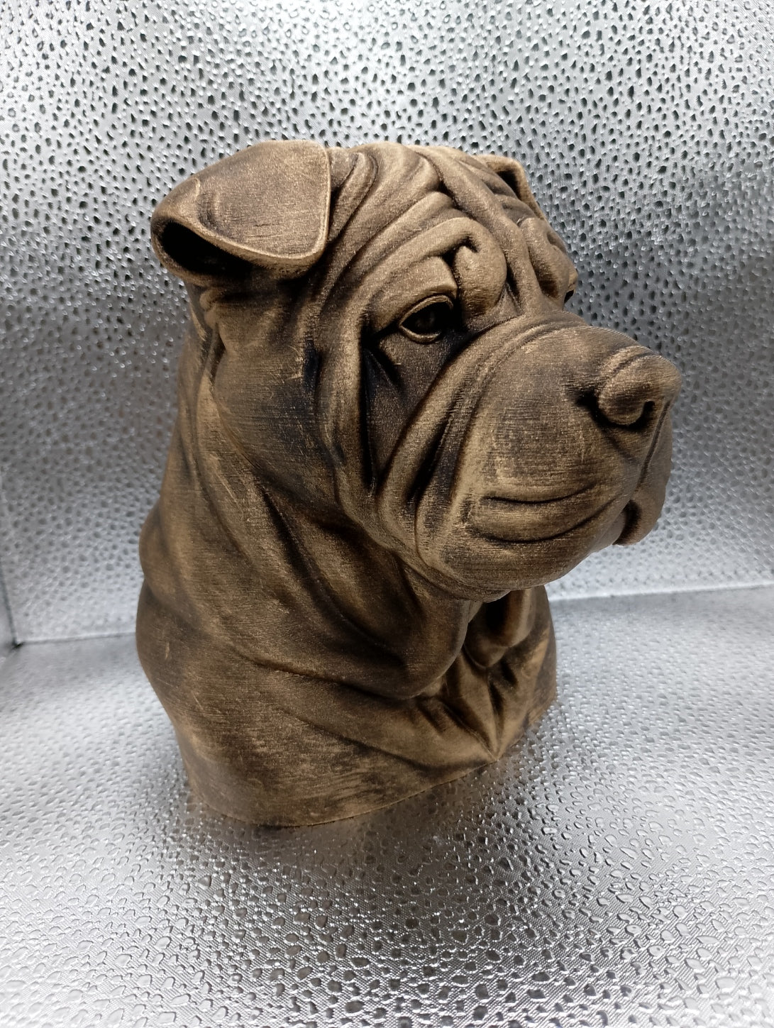 Shar Pei Bust