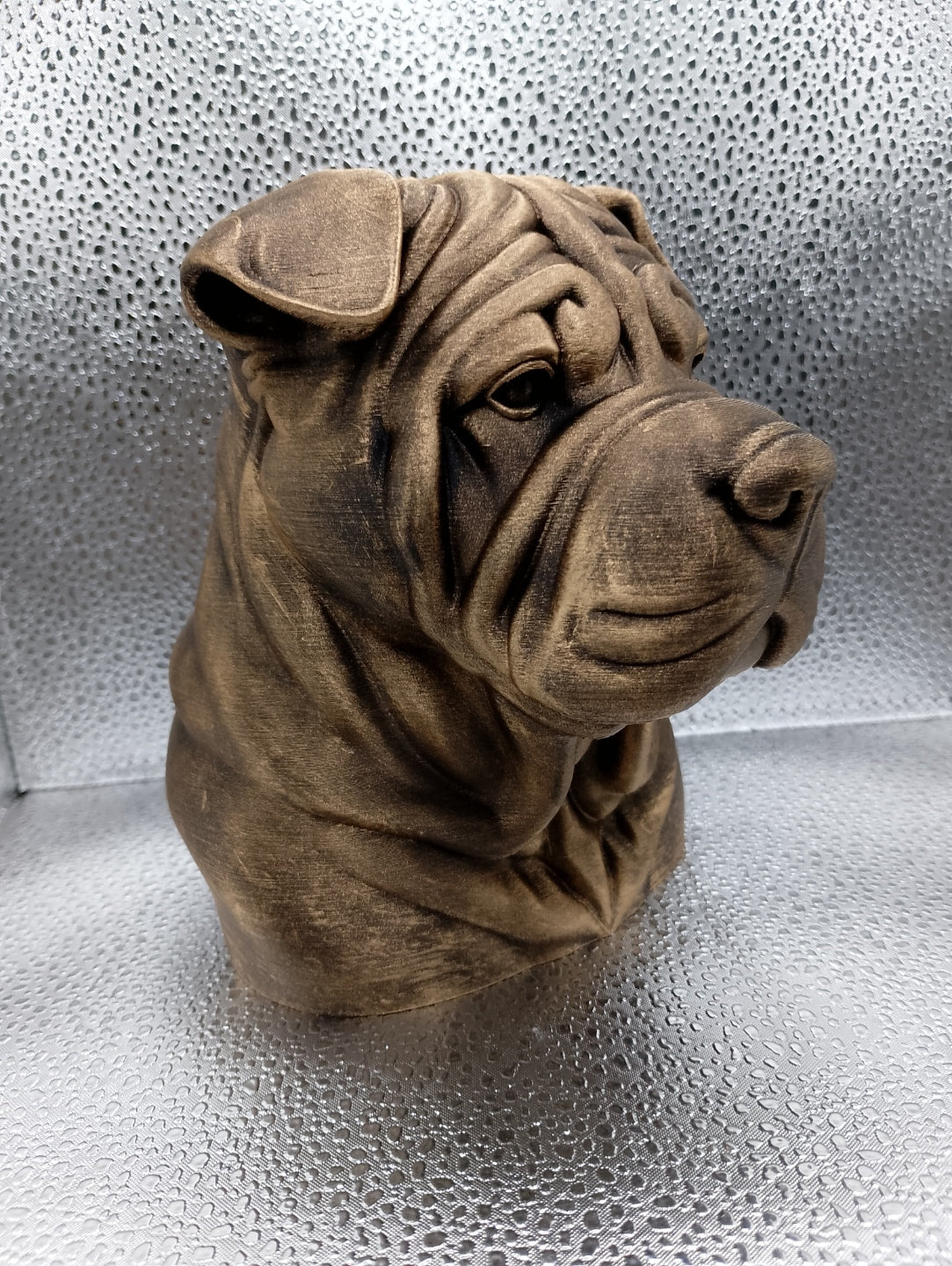 Shar Pei Bust