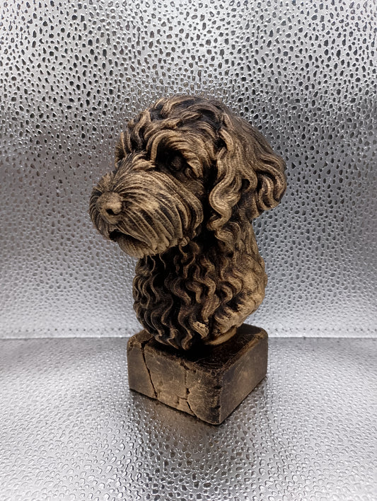 Cockapoo Bust