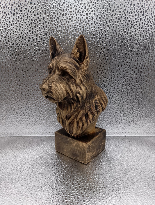 Caucasian Shepherd Bust
