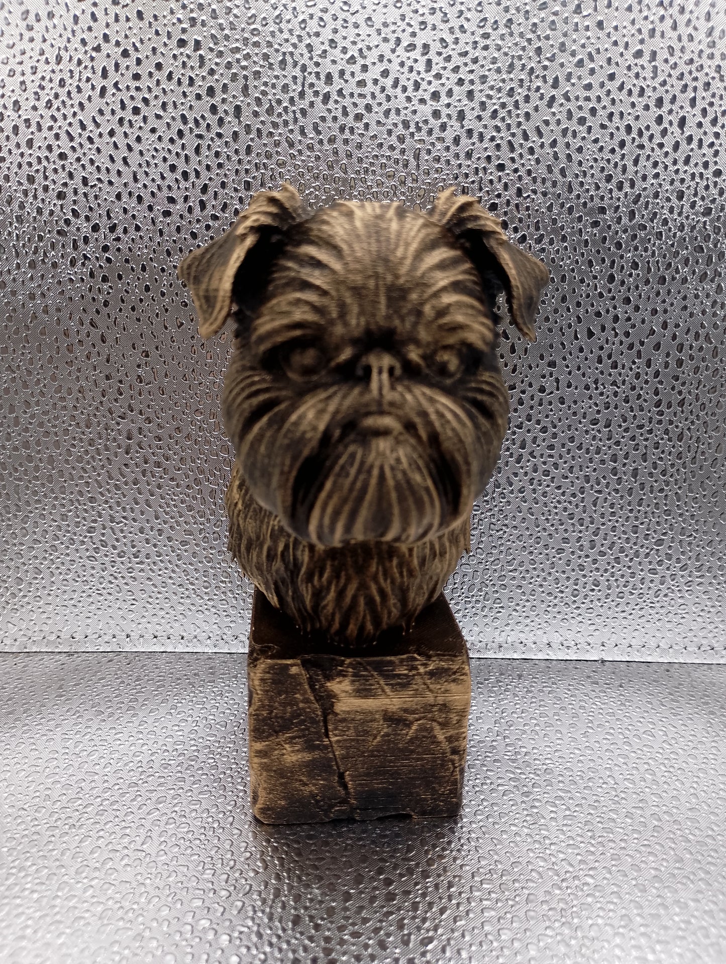 Brussels Griffon Bust