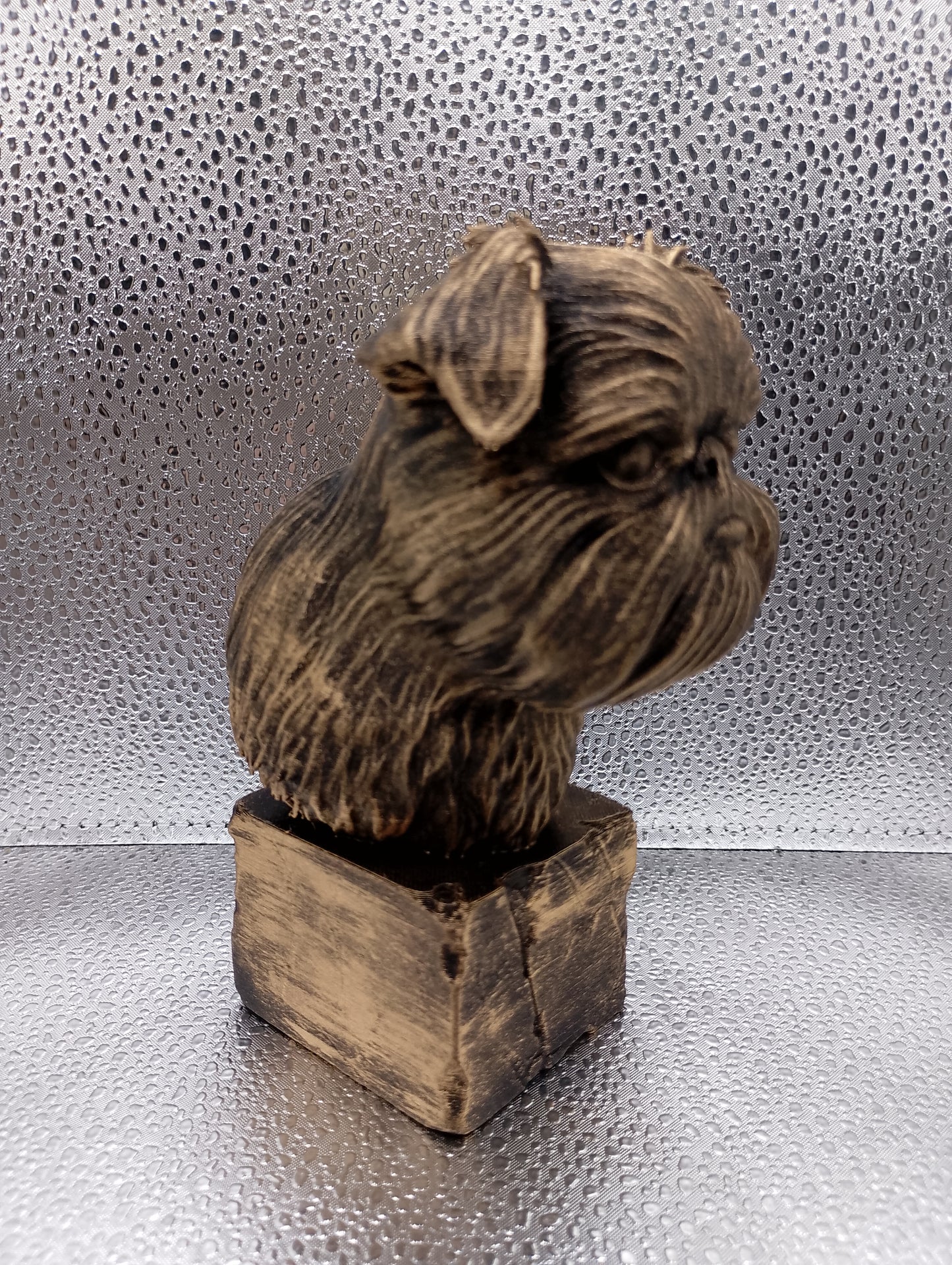 Brussels Griffon Bust