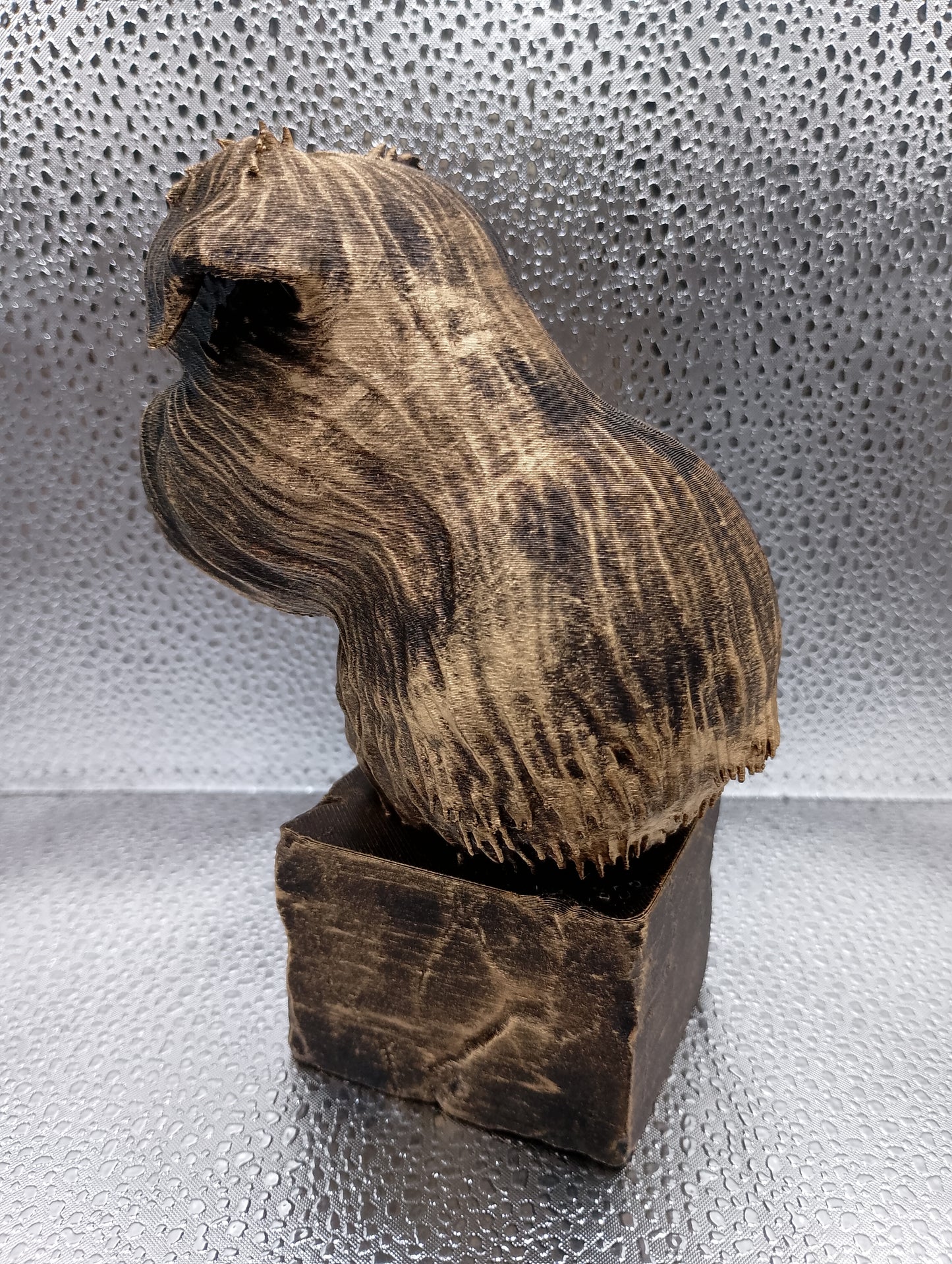 Brussels Griffon Bust
