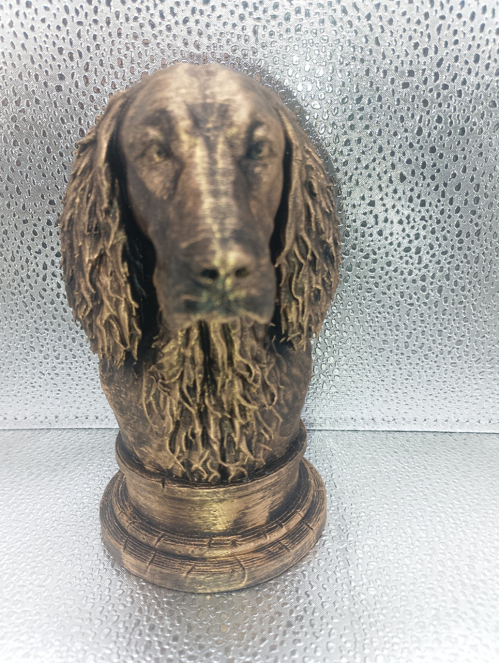 Blue Picardy Spaniel Bust