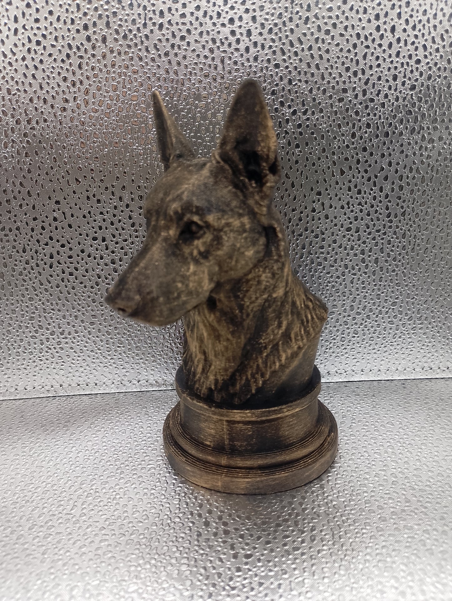 Belgian Malinois Bust