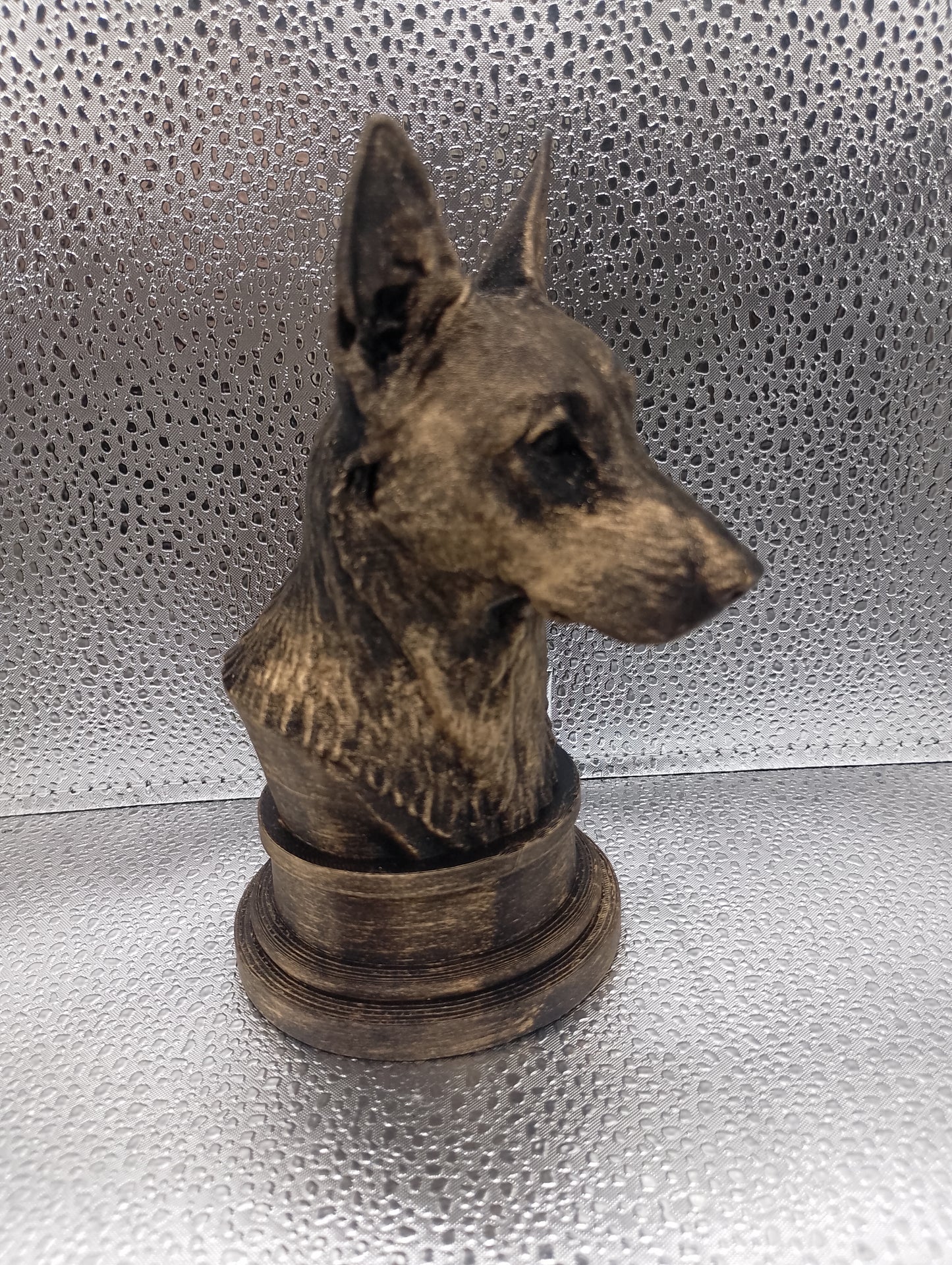 Belgian Malinois Bust