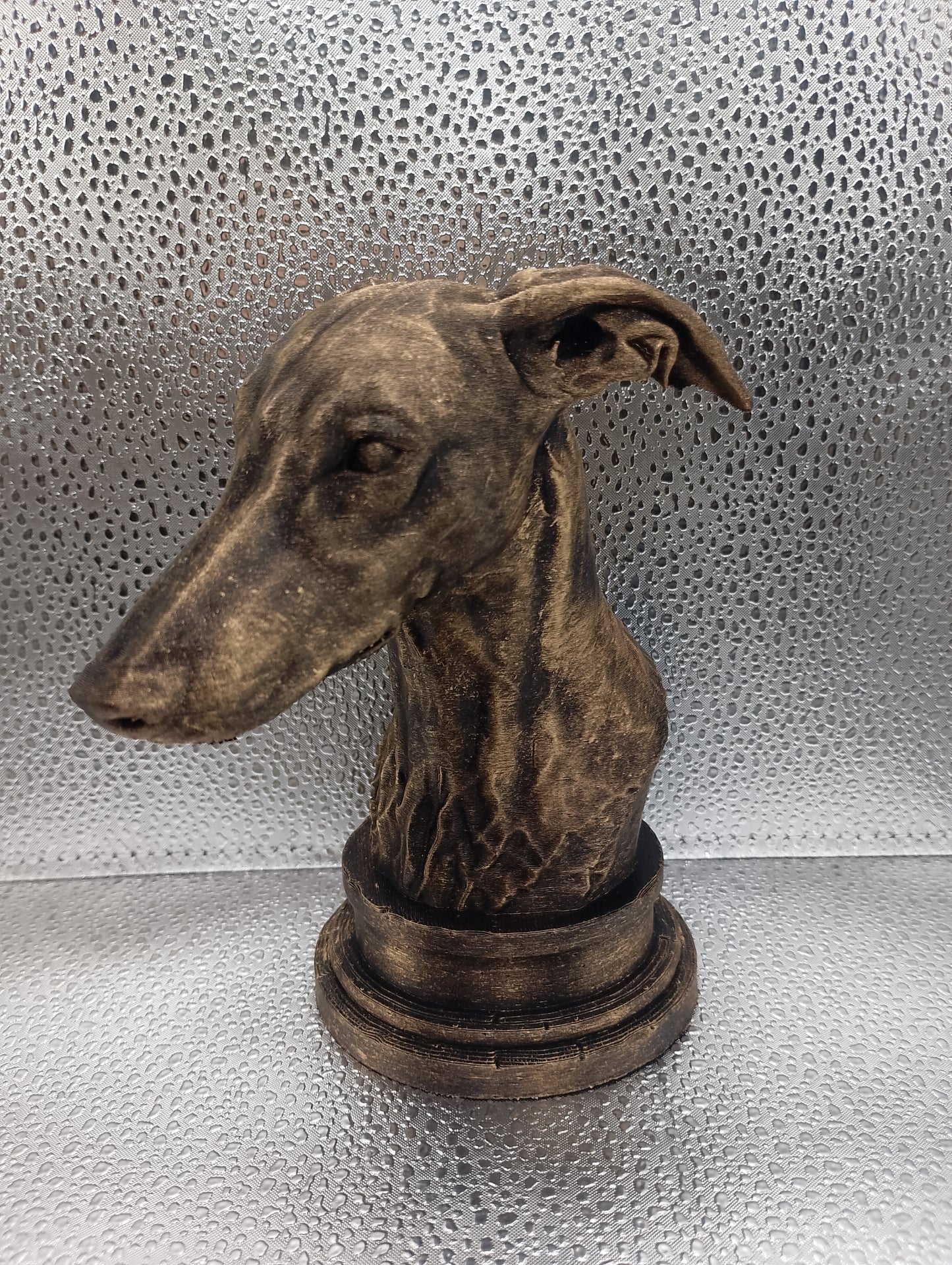Whippet Bust