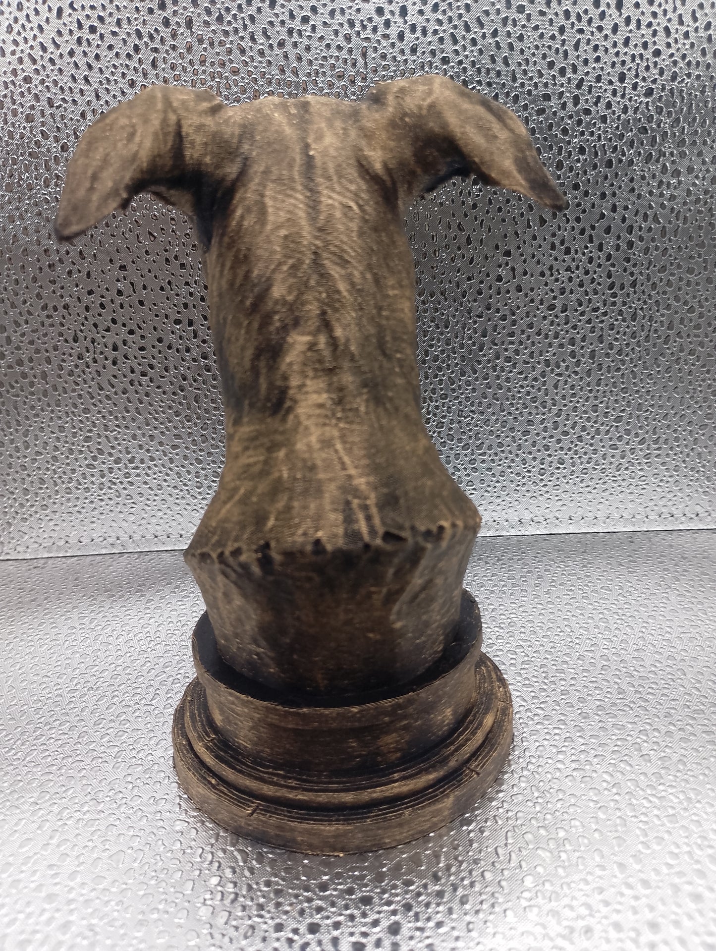 Whippet Bust