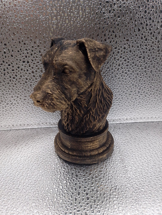 Patterdale Terrier Bust