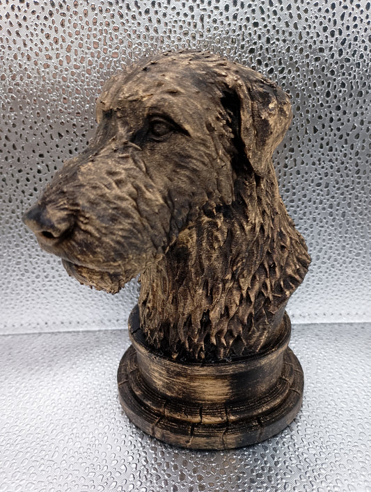 Irish Wolfhound Bust
